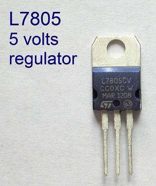 2X Regulador tension voltaje L7805CV LM7805 L7805 prototipo electronica 